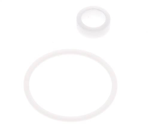 Kit de juntas de PTFE para filtro en Y 3/4", DIN 3202-M8 [2 piezas]