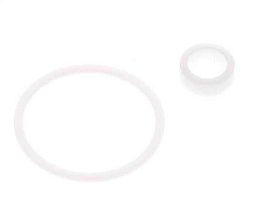 Kit de juntas de PTFE para filtro en Y 3/4", DIN 3202-M8 [2 piezas]