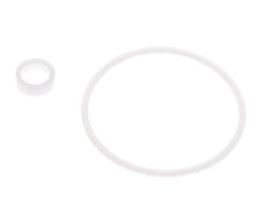 Kit de juntas de PTFE para colador 1-1/4", malla de 0,8mm, DIN 3202-M8 [2 piezas]