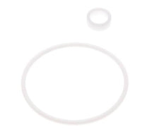 Kit de juntas de PTFE para colador 1-1/4", malla de 0,8mm, DIN 3202-M8 [2 piezas]