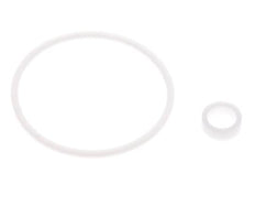 Kit de juntas de PTFE para colador 1-1/4", malla de 0,8mm, DIN 3202-M8 [2 piezas]