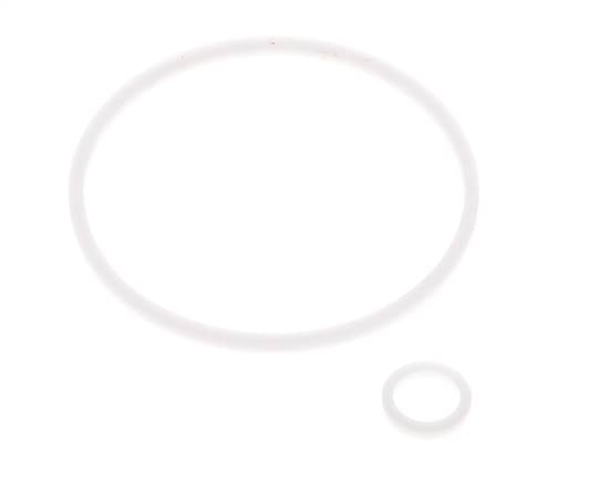 Kit de juntas de PTFE para colador 1-1/2", malla de 0,8mm, sin silicona