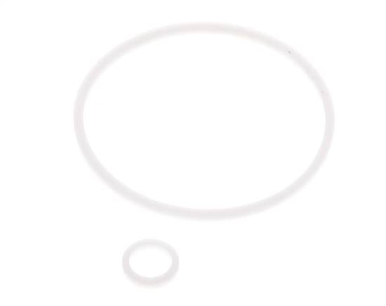 Kit de juntas de PTFE para colador 1-1/2", malla de 0,8mm, sin silicona