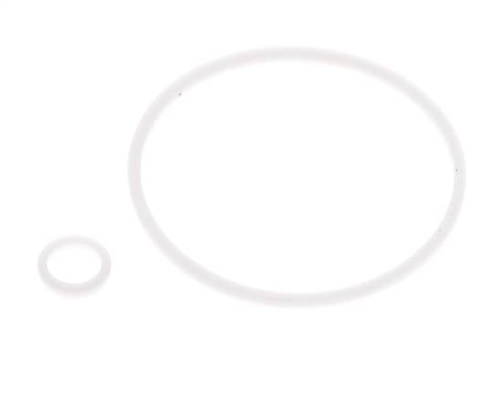 Kit de juntas de PTFE para colador 1-1/2", malla de 0,8mm, sin silicona