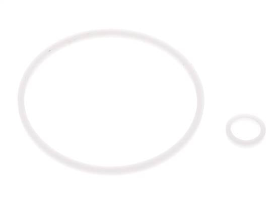 Kit de juntas de PTFE para colador 1-1/2", malla de 0,8mm, sin silicona