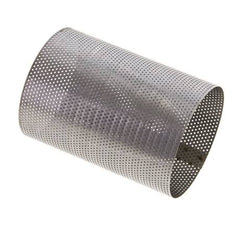 Tamiz de repuesto para colador, acero inoxidable, malla de 0,6mm, 54x75mm