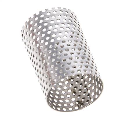 Tamiz de repuesto para colador, acero inoxidable, malla de 1mm, 19x28mm [2 piezas]