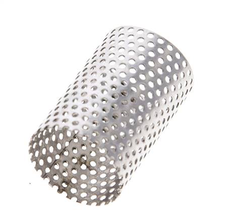 Tamiz de repuesto para colador, acero inoxidable, malla de 1mm, 19x28mm [2 piezas]