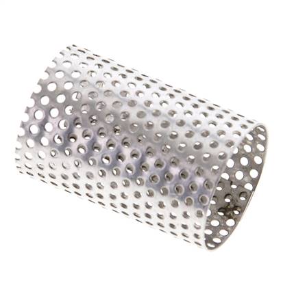 Tamiz de repuesto para colador, acero inoxidable, malla de 1mm, 19x28mm [2 piezas]