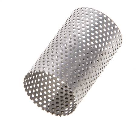 Tamiz de repuesto para colador, acero inoxidable, malla de 1mm, 24x39mm [2 piezas]