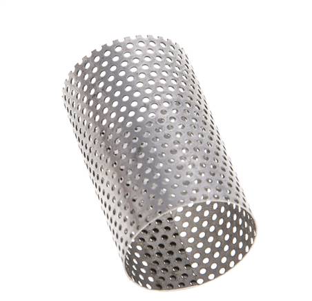 Tamiz de repuesto para colador, acero inoxidable, malla de 1mm, 24x39mm [2 piezas]