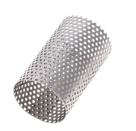 Tamiz de repuesto para colador, acero inoxidable, malla de 1mm, 24x39mm [2 piezas]