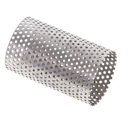 Tamiz de repuesto para colador, acero inoxidable, malla de 1mm, 24x39mm [2 piezas]