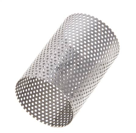 Tamiz de repuesto para colador, acero inoxidable, malla de 1mm, 32x48mm