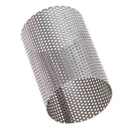 Tamiz de repuesto para colador, acero inoxidable, malla de 1mm, 36x53mm