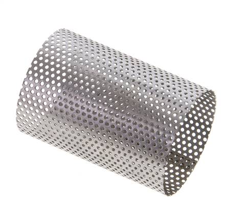 Tamiz de repuesto para colador, acero inoxidable, malla de 1mm, 36x53mm