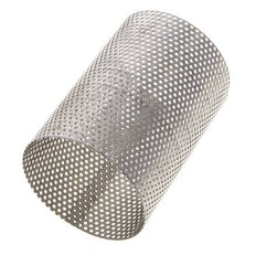 Tamiz de repuesto para colador, acero inoxidable, malla de 1mm, 44x63mm