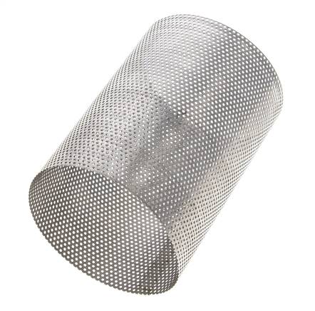 Tamiz de repuesto para colador, acero inoxidable, malla de 1mm, 70x99mm