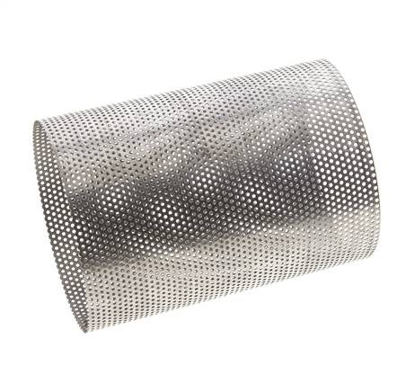 Tamiz de repuesto para colador, acero inoxidable, malla de 1mm, 70x99mm