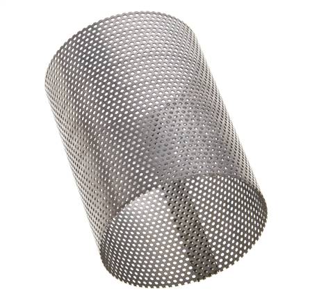 Tamiz de repuesto para colador, acero inoxidable, malla de 1mm, 54x75mm