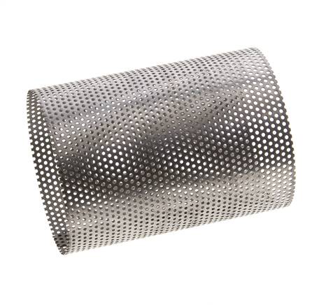 Tamiz de repuesto para colador, acero inoxidable, malla de 1mm, 54x75mm