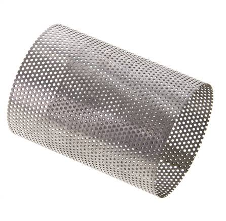 Tamiz de repuesto para colador, acero inoxidable, malla de 1mm, 54x75mm