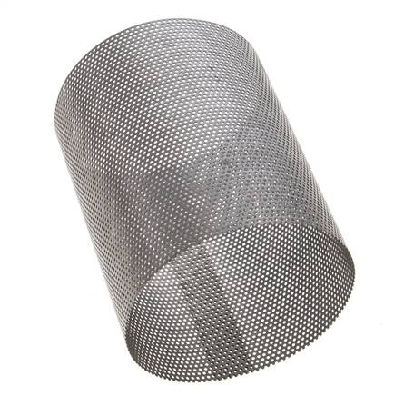Tamiz de repuesto para colador, acero inoxidable, malla de 1mm, 85x107mm