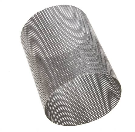 Tamiz de repuesto para colador, acero inoxidable, malla de 1mm, 85x107mm
