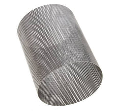 Tamiz de repuesto para colador, acero inoxidable, malla de 1mm, 85x107mm
