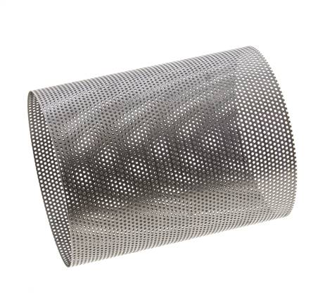 Tamiz de repuesto para colador, acero inoxidable, malla de 1mm, 85x107mm