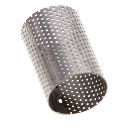 Tamiz de repuesto para colador, acero inoxidable, malla de 0,6mm, 19x28mm