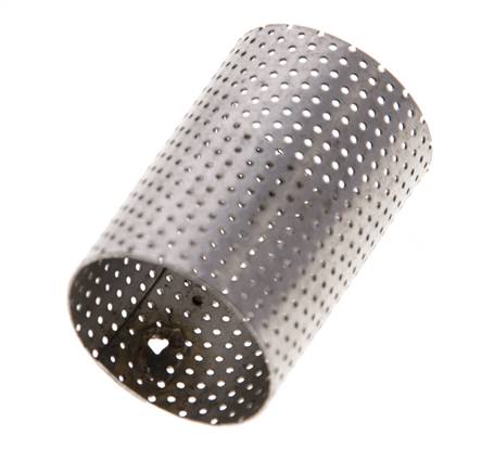 Tamiz de repuesto para colador, acero inoxidable, malla de 0,6mm, 19x28mm