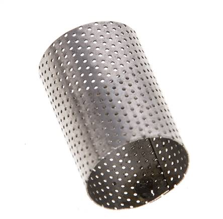 Tamiz de repuesto para colador, acero inoxidable, malla de 0,6mm, 19x28mm