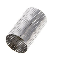 Tamiz de repuesto para colador, acero inoxidable, malla de 0,6mm, 24x39mm