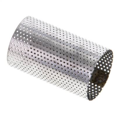 Tamiz de repuesto para colador, acero inoxidable, malla de 0,6mm, 24x39mm