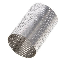 Tamiz de repuesto para colador, acero inoxidable, malla de 0,6mm, 36x53mm