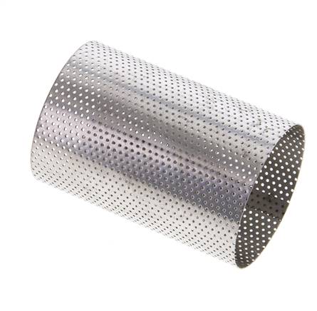 Tamiz de repuesto para colador, acero inoxidable, malla de 0,6mm, 36x53mm