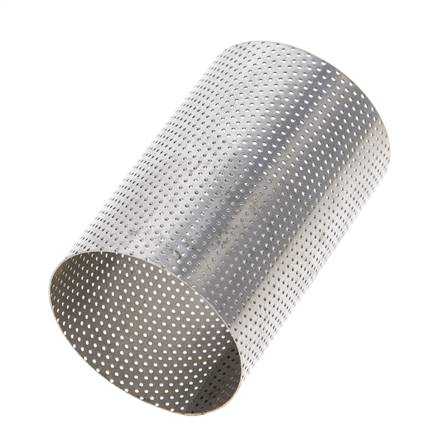 Tamiz de repuesto para colador, acero inoxidable, malla de 0,6mm, 36x53mm