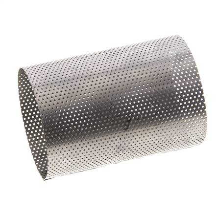 Tamiz de repuesto para colador, acero inoxidable, malla de 0,6mm, 44x63mm