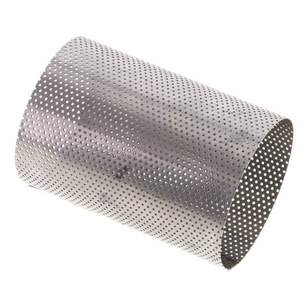 Tamiz de repuesto para colador, acero inoxidable, malla de 0,6mm, 44x63mm