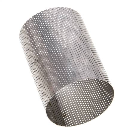 Tamiz de repuesto para colador, acero inoxidable, malla de 0,6mm, 44x63mm
