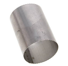 Tamiz de repuesto para colador, acero inoxidable, malla de 0,6mm, 44x63mm