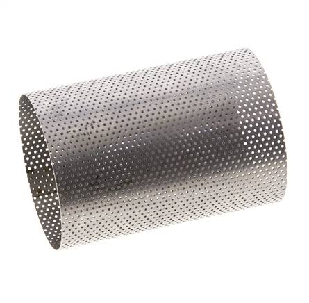 Tamiz de repuesto para colador, acero inoxidable, malla de 0,6mm, 44x63mm