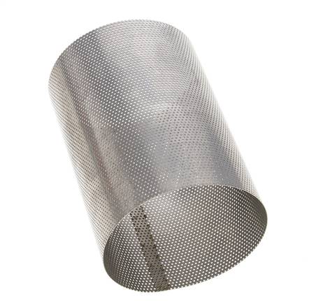 Tamiz de repuesto para colador, acero inoxidable, malla de 0,6mm, 70x99mm