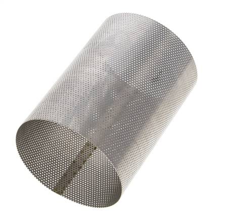 Tamiz de repuesto para colador, acero inoxidable, malla de 0,6mm, 70x99mm