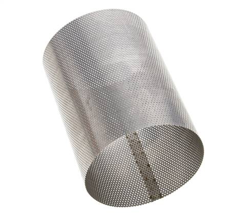 Tamiz de repuesto para colador, acero inoxidable, malla de 0,6mm, 70x99mm