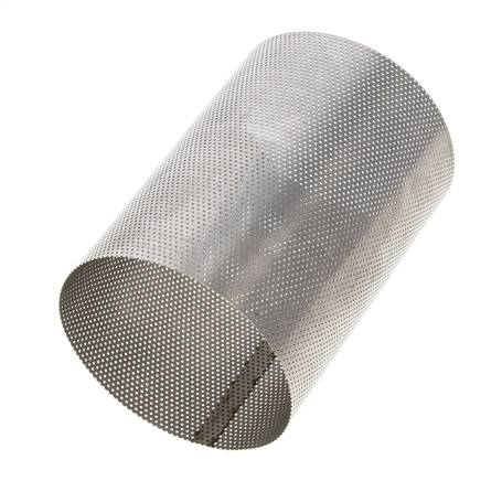 Tamiz de repuesto para colador, acero inoxidable, malla de 0,6mm, 70x99mm