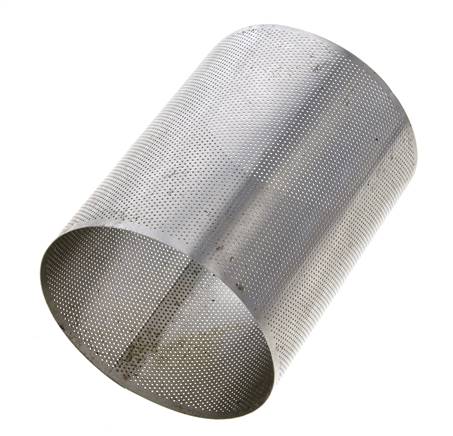 Tamiz de repuesto para colador, acero inoxidable, malla de 0,6mm, 85x107mm