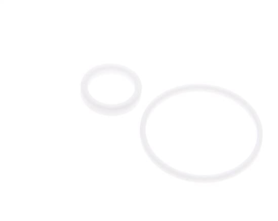 Kit de juntas de PTFE para colador 3/4", malla de 1,0mm [2 piezas]