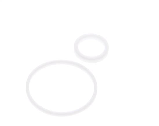 Kit de juntas de PTFE para colador 3/4", malla de 1,0mm [2 piezas]